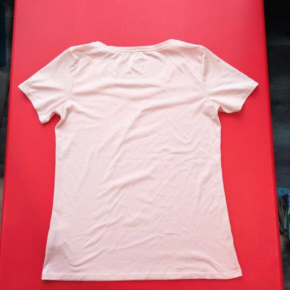 Nike Dri-fit short sleeve T-shirt pink women's size S - Picture 3 of 6